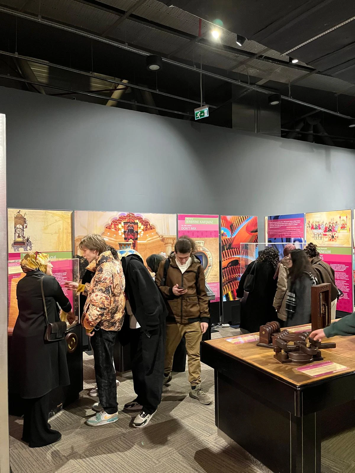 Proje 2 Dersi kapsamında Konya Bilim Merkezi'ne teknik gezi yapıldı.